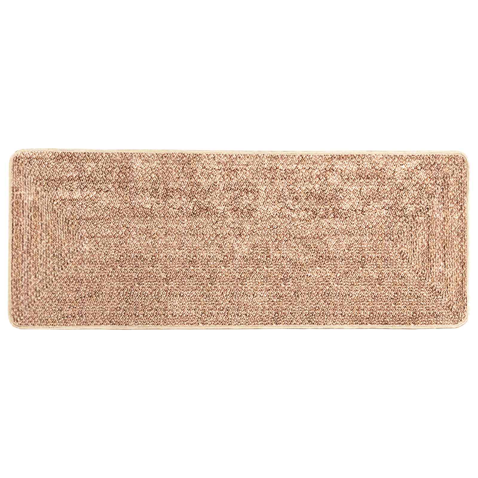 vidaXL Rug Runner MARSA Yellow 80 x 200 cm Polyester and PVC 2