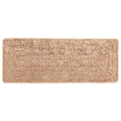 vidaXL Rug Runner MARSA Yellow 80 x 200 cm Polyester and PVC 2