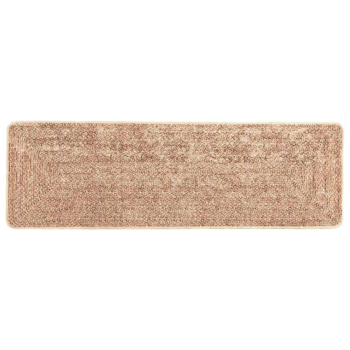 Rug Runner MARSA Polyester and PVC Brown 50 x 100–100 x 250 cm 80 x 250 cm