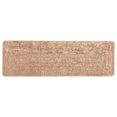 vidaXL Rug Runner MARSA Yellow 100 x 350 cm Polyester and PVC 2