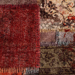 vidaXL Rug Runner MARSA Multicolour 80 x 400 cm Polyester and PVC 6