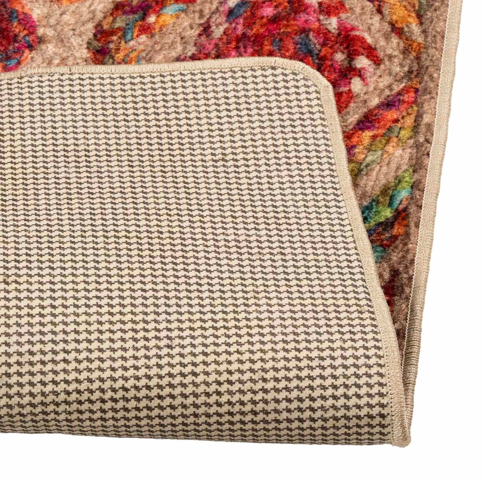 vidaXL Rug Runner MARSA Multicolour 50 x 350 cm Polyester and PVC 4