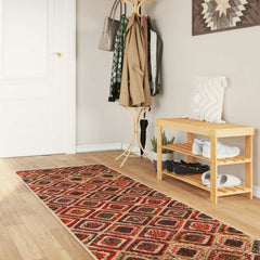 vidaXL Rug Runner MARSA Multicolour 80 x 250 cm Polyester and PVC 1