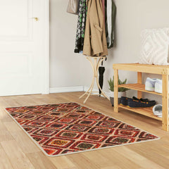 Rug Runner MARSA Multicolour Polyester and PVC