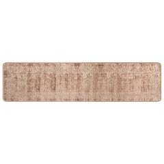 vidaXL Rug Runner MARSA White 50 x 350 cm Polyester and PVC 2