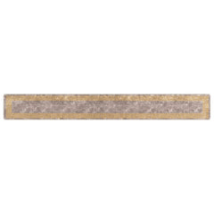 vidaXL Rug Runner MARSA Grey 50 x 400 cm Polyester and PVC 2