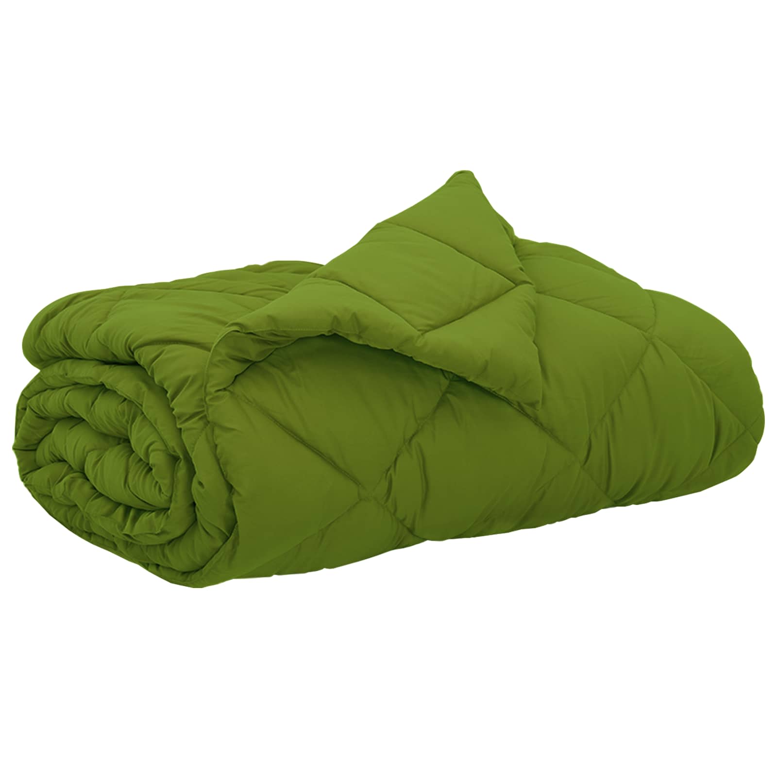 vidaXL Summer Duvet 220 x 240 cm Summer 200 gsm Green 2