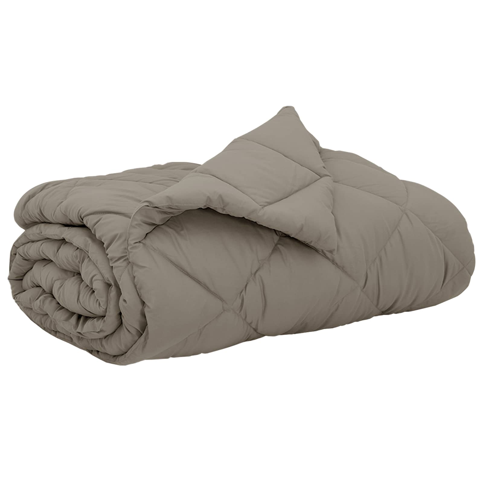 vidaXL Summer Duvet 240 x 200 cm Summer 200 gsm Light Grey 2