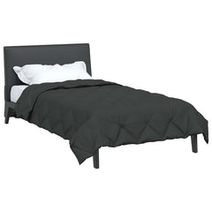 vidaXL Full Year Duvet Anthracite 155 x 220 cm Microfiber 3