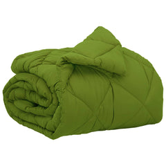 vidaXL Full Year Duvet Green 140 x 220 cm Microfiber 2