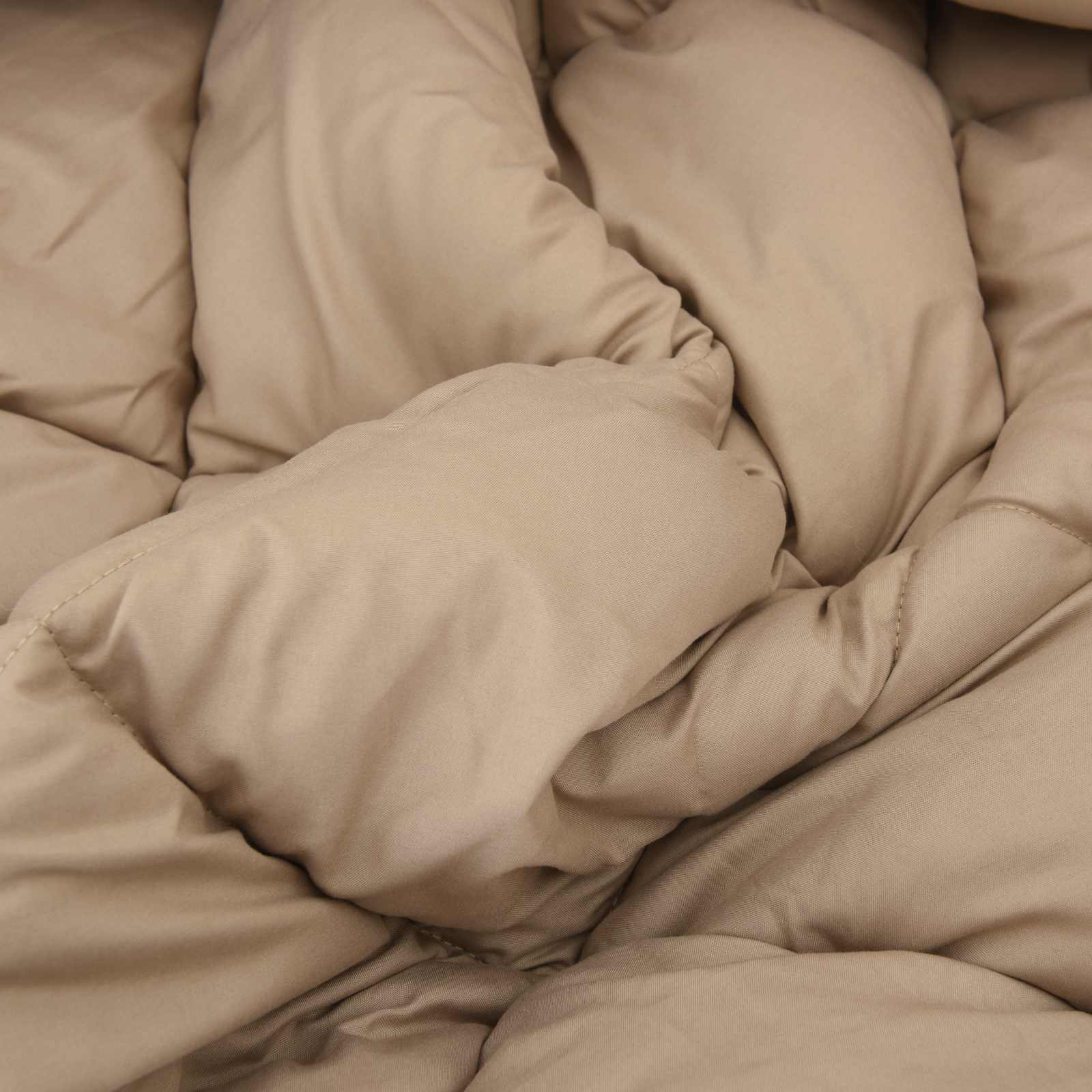 vidaXL Full Year Duvet 140 x 200 cm 300 gsm Taupe 6