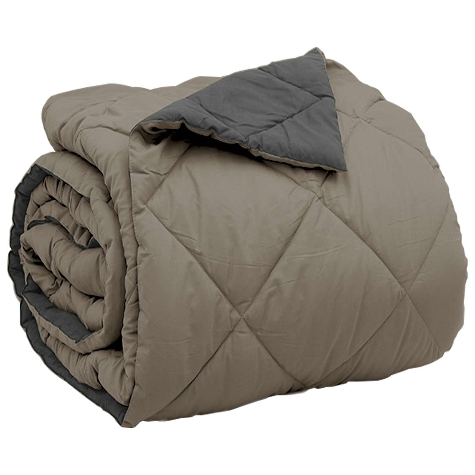 vidaXL Full Year Duvet Light Grey and Anthracite 200 x 200 cm 5