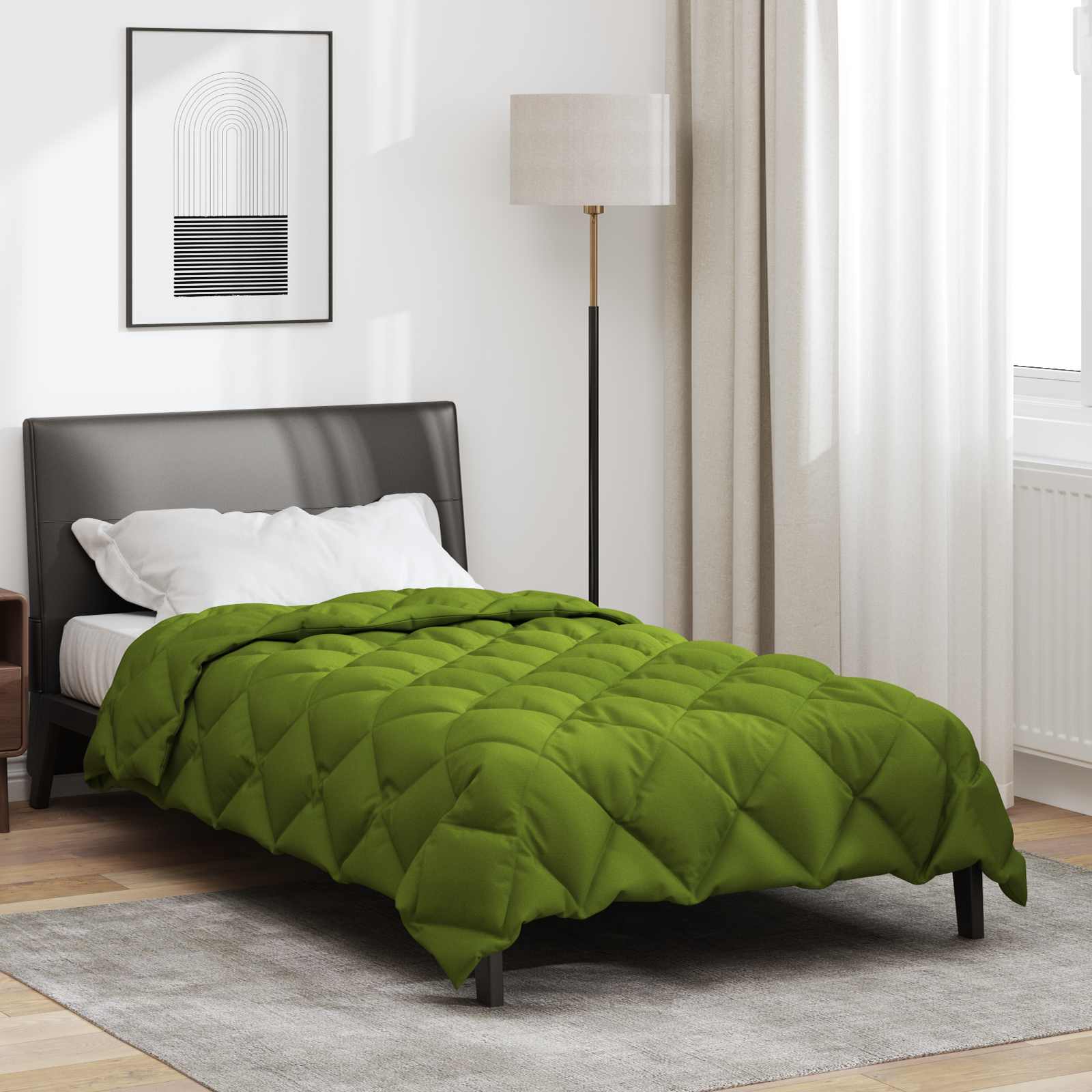 vidaXL Winter Duvet 155 x 220 cm 450 gsm Microfiber (100% Polyester) 1