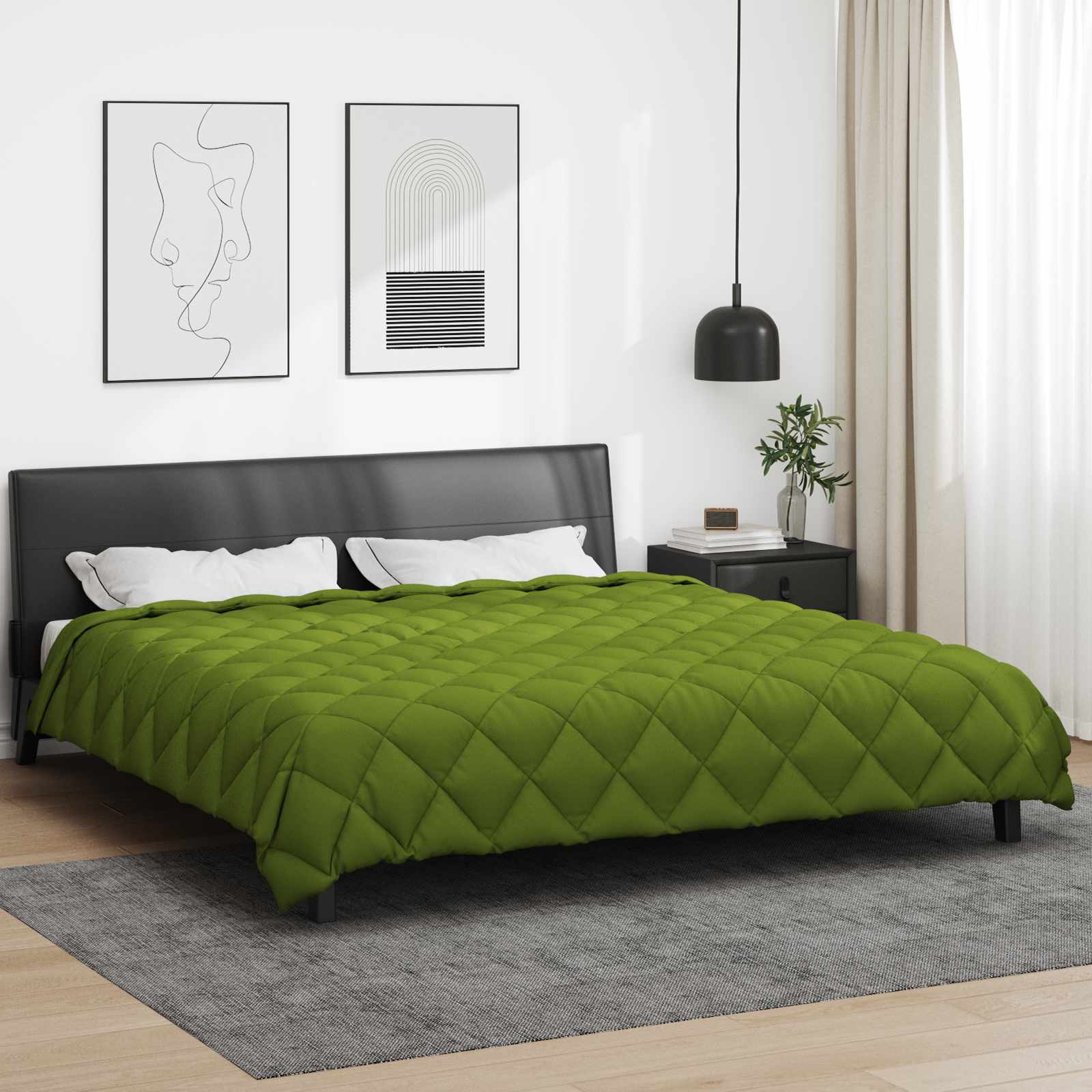 vidaXL Winter Duvet 200 x 220 cm 450 gsm Microfiber (100% Polyester) 1