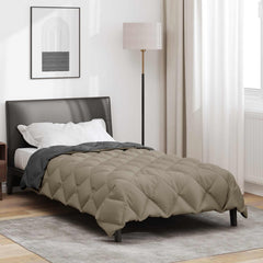vidaXL Winter Duvet 155 x 200 cm 450 gsm Microfiber (100% Polyester) 4
