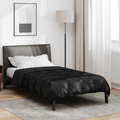 vidaXL Full Year Duvet 155 x 200 cm 300 gsm Black 1