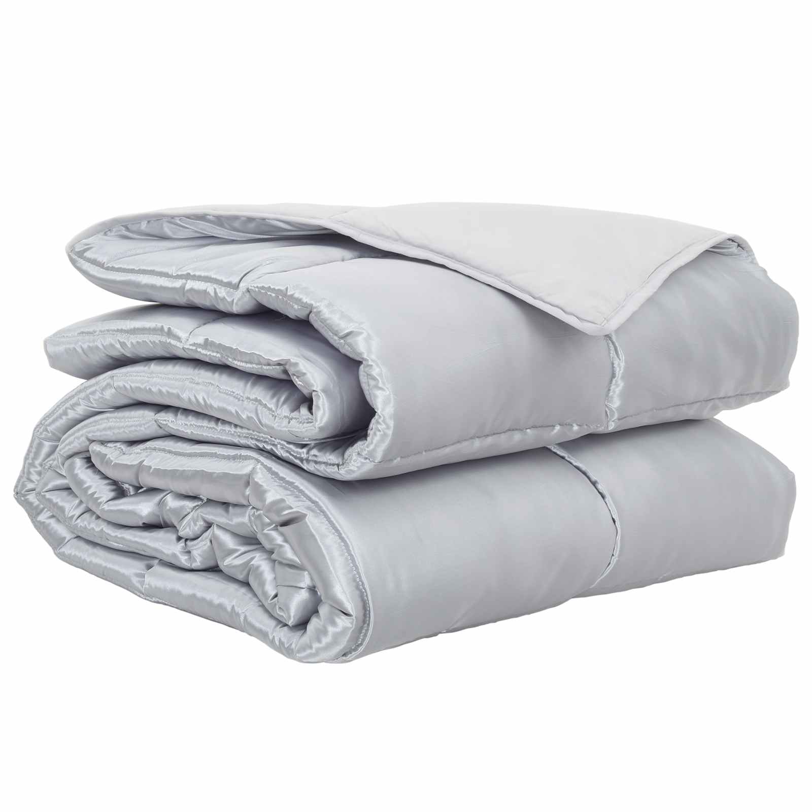 vidaXL Full Year Duvet 200 x 220 cm 300 gsm Silver 2