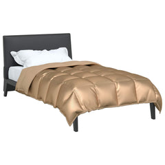 vidaXL Winter Duvet 135 x 200 cm 450 gsm Gold 3