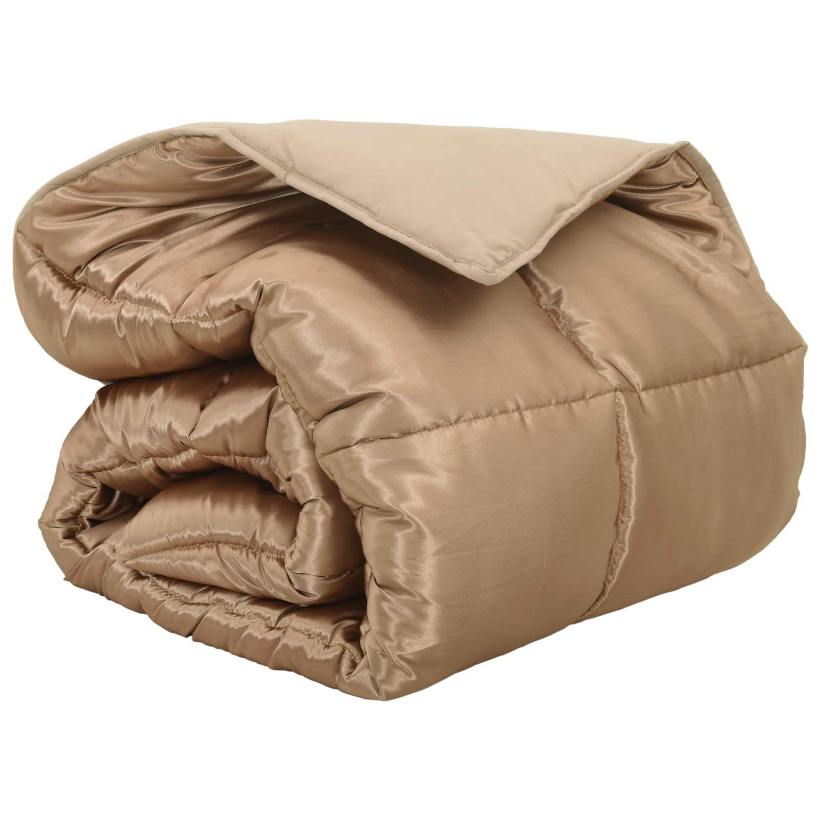 vidaXL Winter Duvet 135 x 220 cm 450 gsm Gold 2