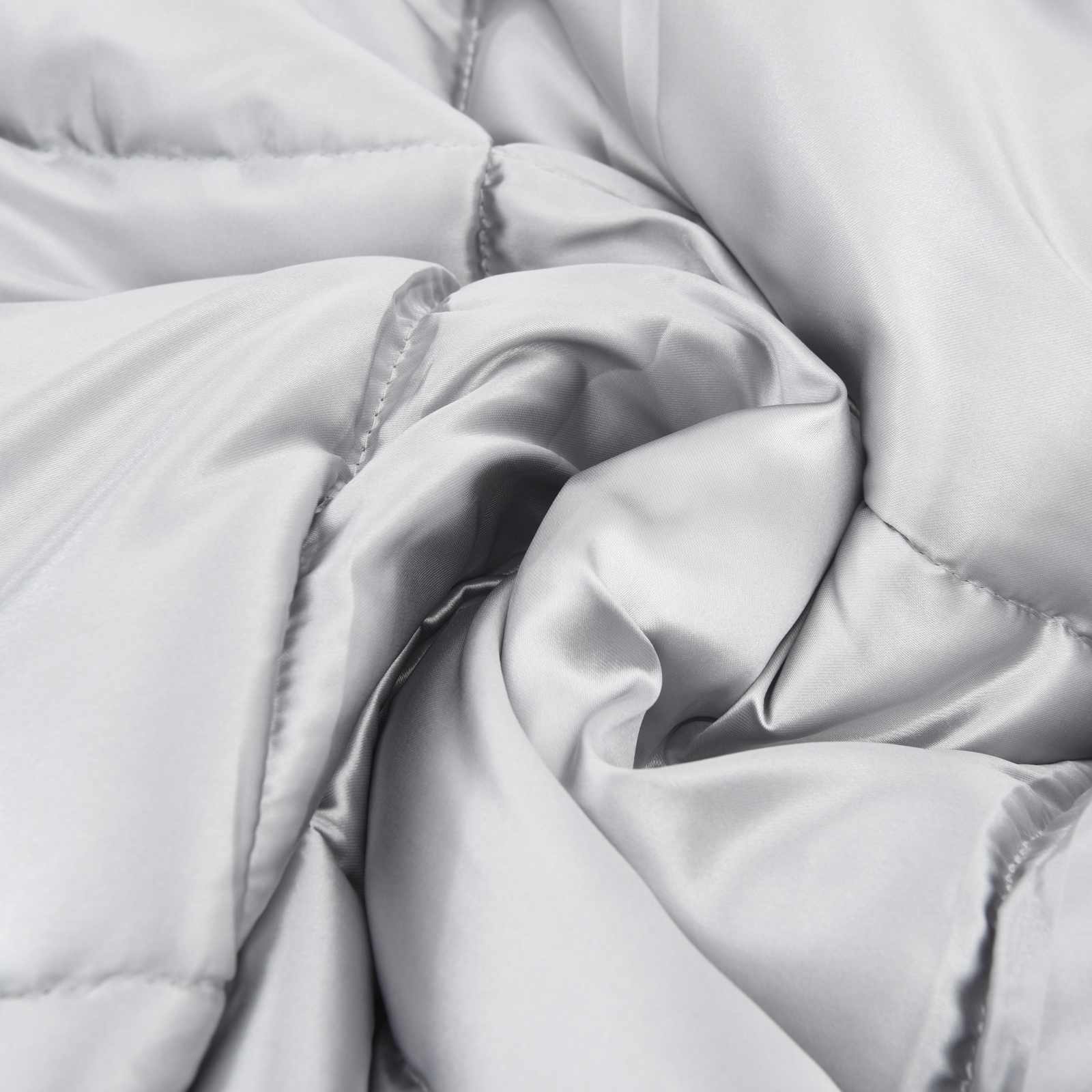 vidaXL Winter Duvet 135 x 220 cm 450 gsm Silver 6