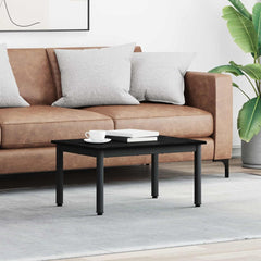 Coffee Table 70 x 50 x 36 cm Engineered Wood Black oak