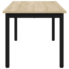 vidaXL Coffee Table Sonoma 100 x 50 x 45 cm Engineered Wood 6