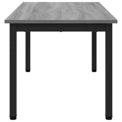 vidaXL Coffee Table Grey Sonoma 100 x 50 x 45 cm Engineered Wood 6