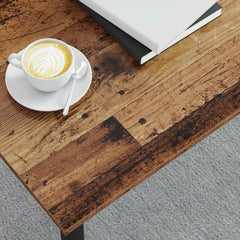 vidaXL Coffee Table Old Wood 100 x 50 x 45 cm Engineered Wood 4