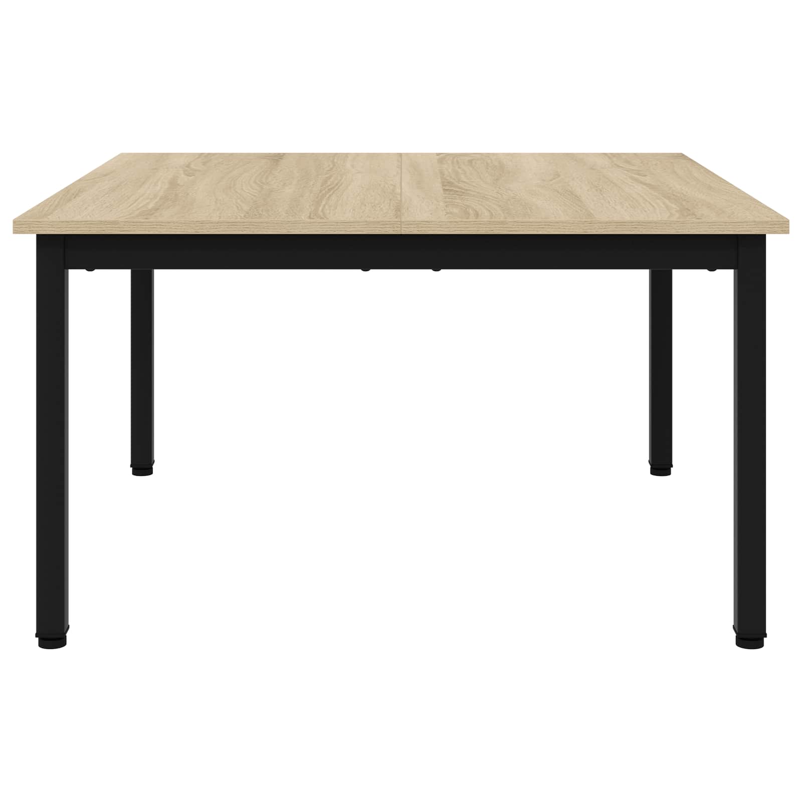 vidaXL Coffee Table Sonoma 80 x 80 x 45 cm Engineered Wood 5
