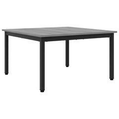 vidaXL Coffee Table Grey Sonoma 80 x 80 x 45 cm Engineered Wood 2