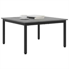 vidaXL Coffee Table Grey Sonoma 80 x 80 x 45 cm Engineered Wood 3