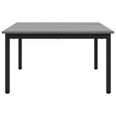 vidaXL Coffee Table Grey Sonoma 80 x 80 x 45 cm Engineered Wood 6