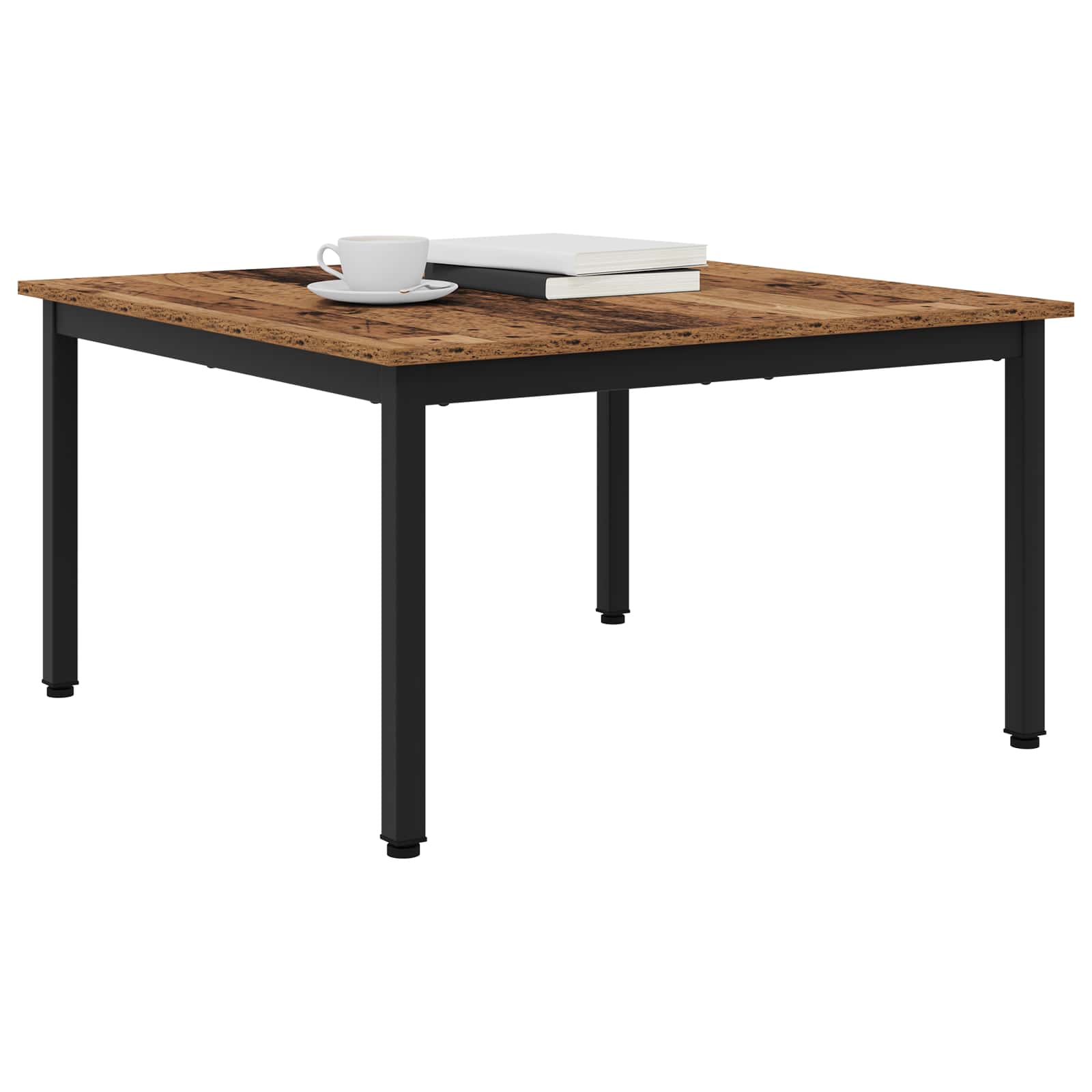 vidaXL Coffee Table Old Wood 80 x 80 x 45 cm Engineered Wood 3