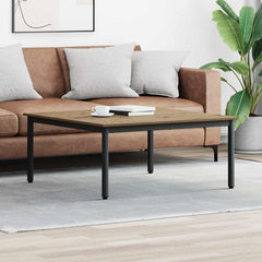 vidaXL Coffee Table Artisian Oak 100 x 100 x 45 cm Engineered Wood 1