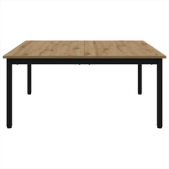 vidaXL Coffee Table Artisian Oak 100 x 100 x 45 cm Engineered Wood 5