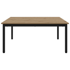 vidaXL Coffee Table Artisian Oak 100 x 100 x 45 cm Engineered Wood 6