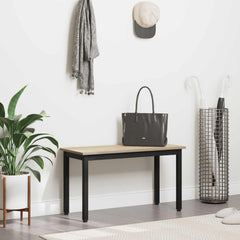 vidaXL Bench Sonoma 80 x 35 x 45 cm Engineered Wood 4