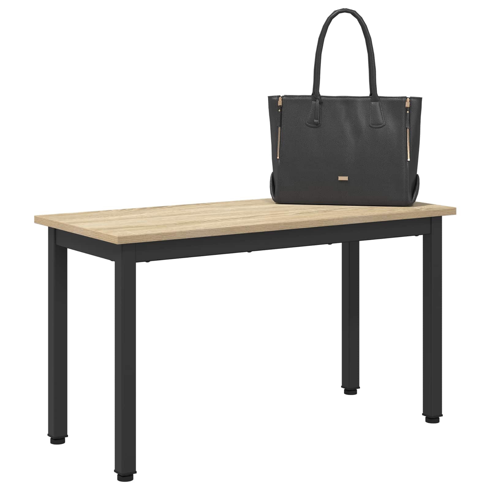 vidaXL Bench Sonoma 80 x 35 x 45 cm Engineered Wood 3