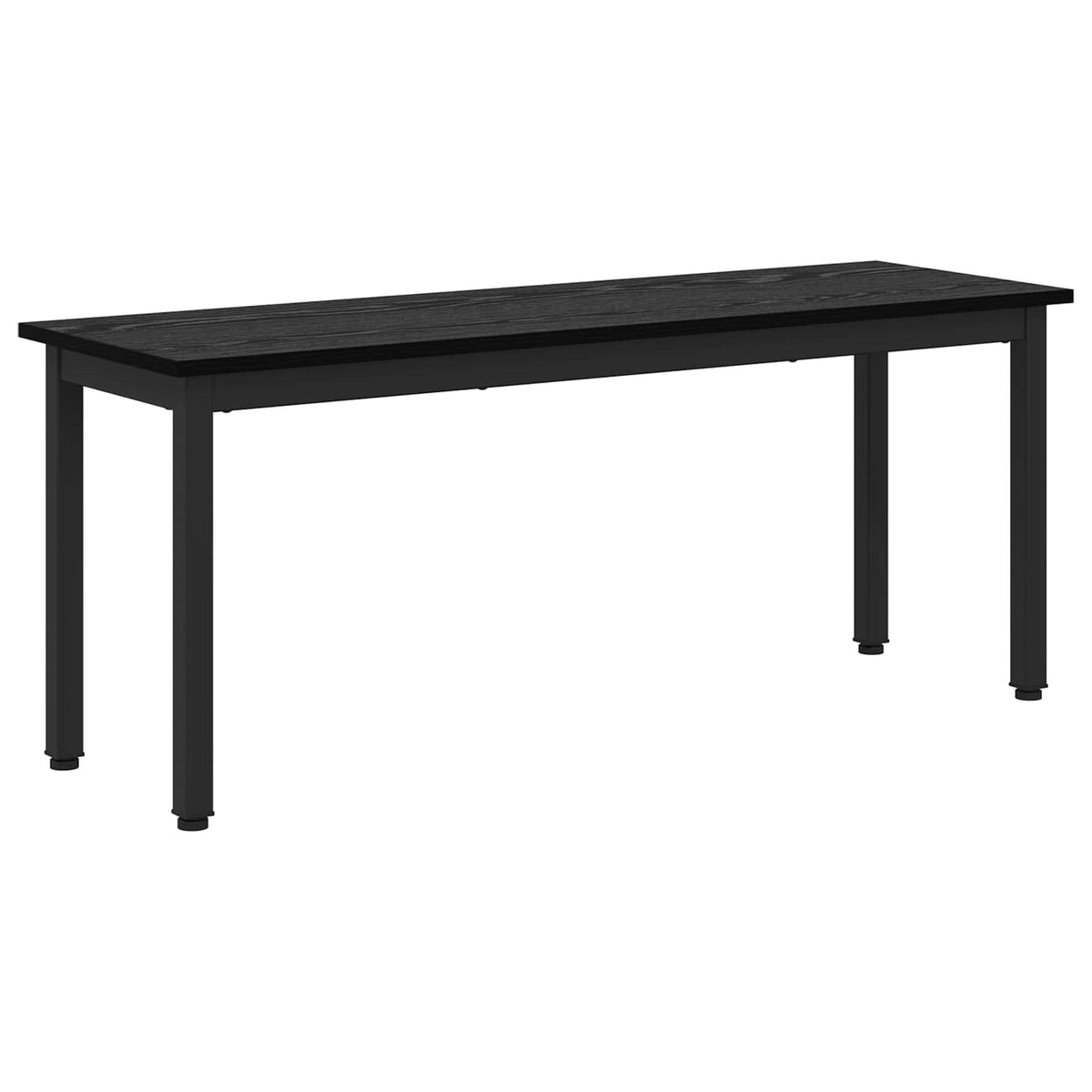 Bench Engineered Wood 110 x 35 x 45 cm Black oak