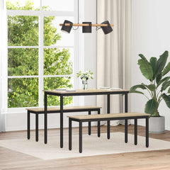 Bench Engineered Wood 110 x 35 x 45 cm Sonoma oak