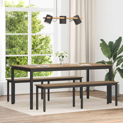 vidaXL Bench Artisian Oak 160 x 35 x 45 cm Engineered Wood 1