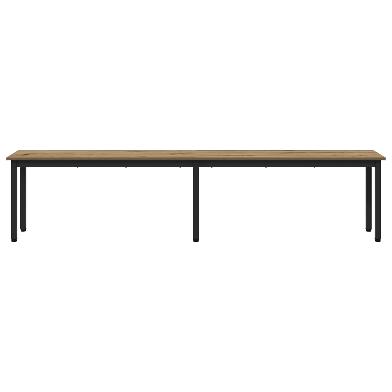 vidaXL Bench Artisian Oak 200 x 35 x 45 cm Engineered Wood 5