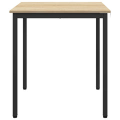 vidaXL Dining Tables 70 x 70 x 75 cm Engineered Wood Sonoma Oak Square 5