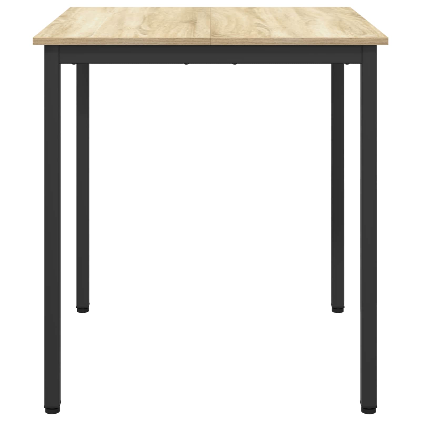 vidaXL Dining Tables 70 x 70 x 75 cm Engineered Wood Sonoma Oak Square 6