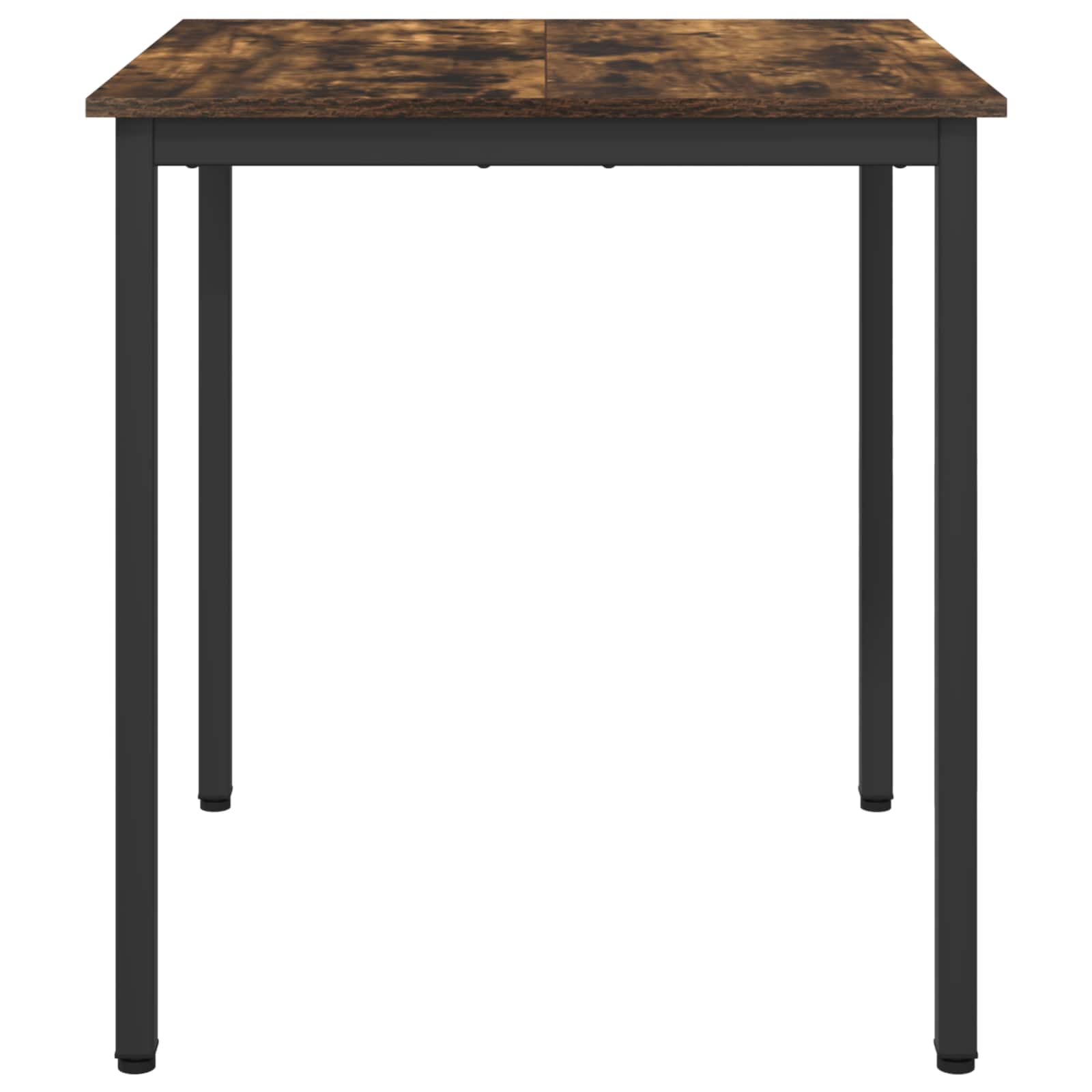 vidaXL Dining Tables 70 x 70 x 75 cm Engineered Wood Smoked Oak Square 6