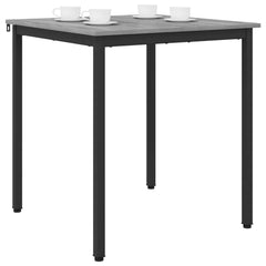 vidaXL Dining Tables 70 x 70 x 75 cm Engineered Wood Grey Sonoma 3