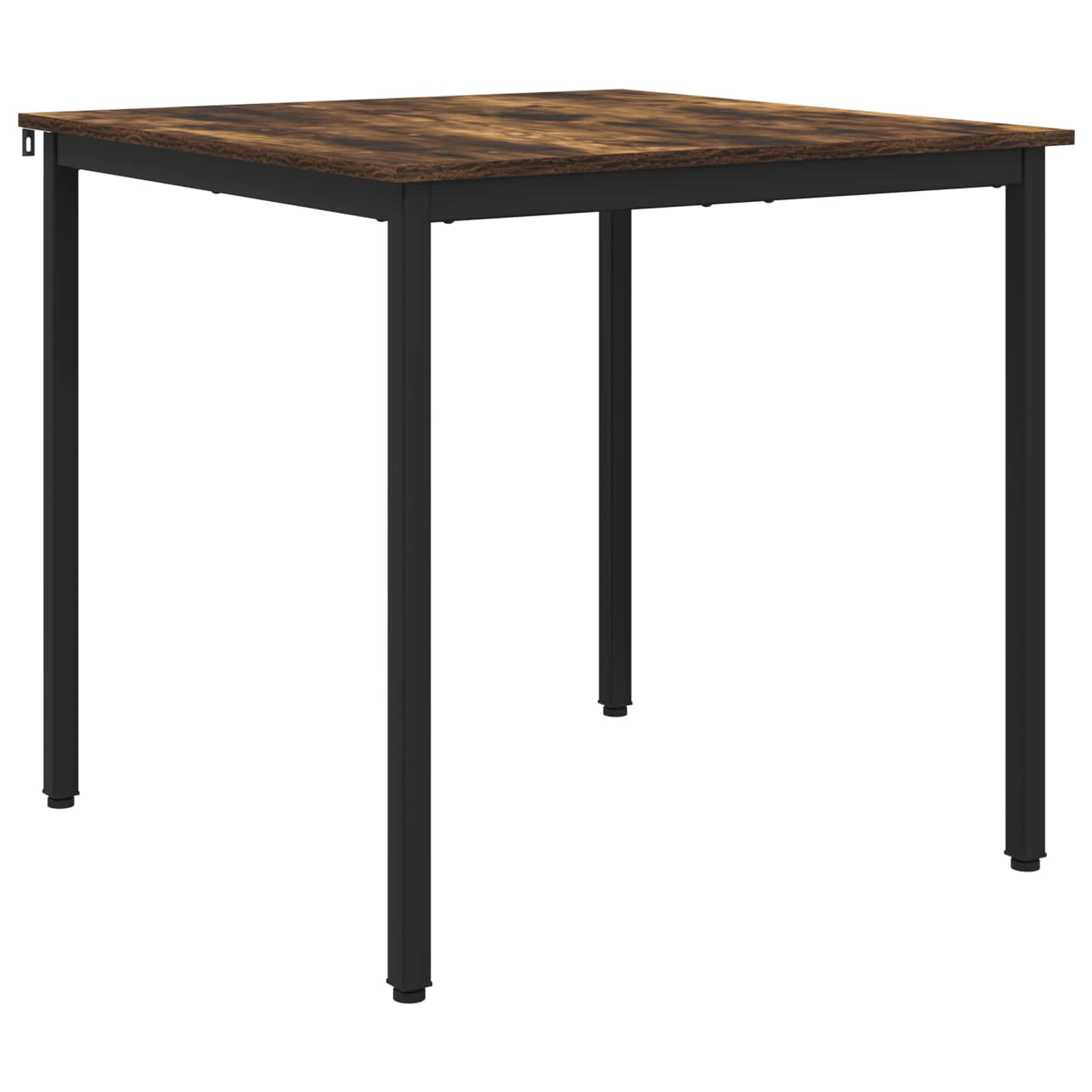 vidaXL Dining Tables 80 x 80 x 75 cm Engineered Wood Smoked Oak Square 2