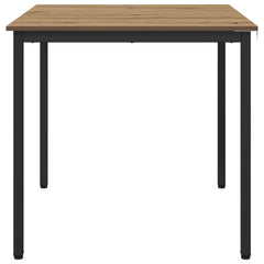vidaXL Dining Tables 80 x 80 x 75 cm Engineered Wood Artisan Oak 5