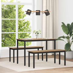 vidaXL Dining Tables Engineered Wood Artisan Oak