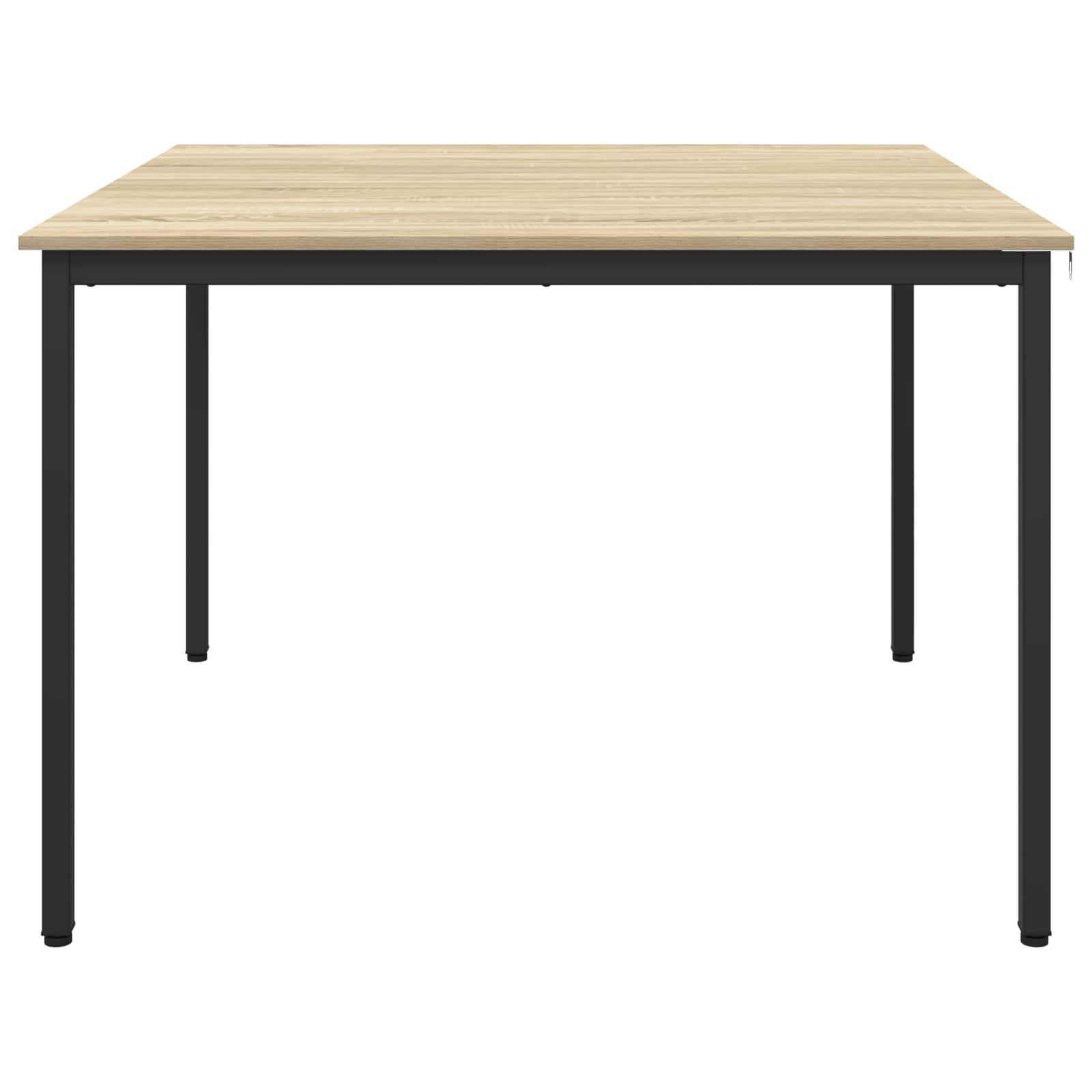 vidaXL Dining Tables 110 x 110 x 75 cm Engineered Wood Sonoma Oak 5